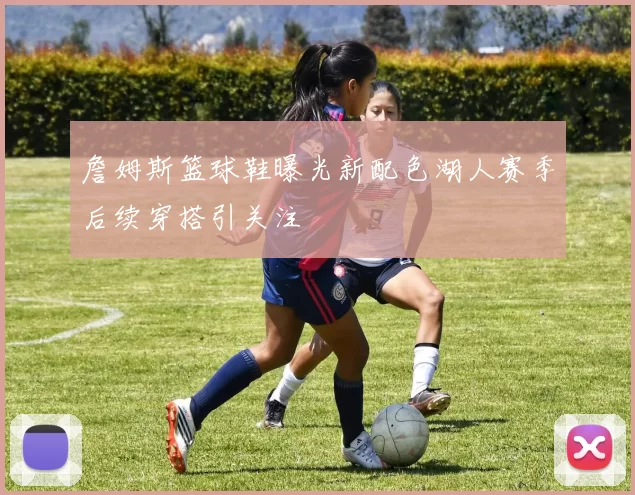 詹姆斯篮球鞋曝光新配色湖人赛季后续穿搭引关注